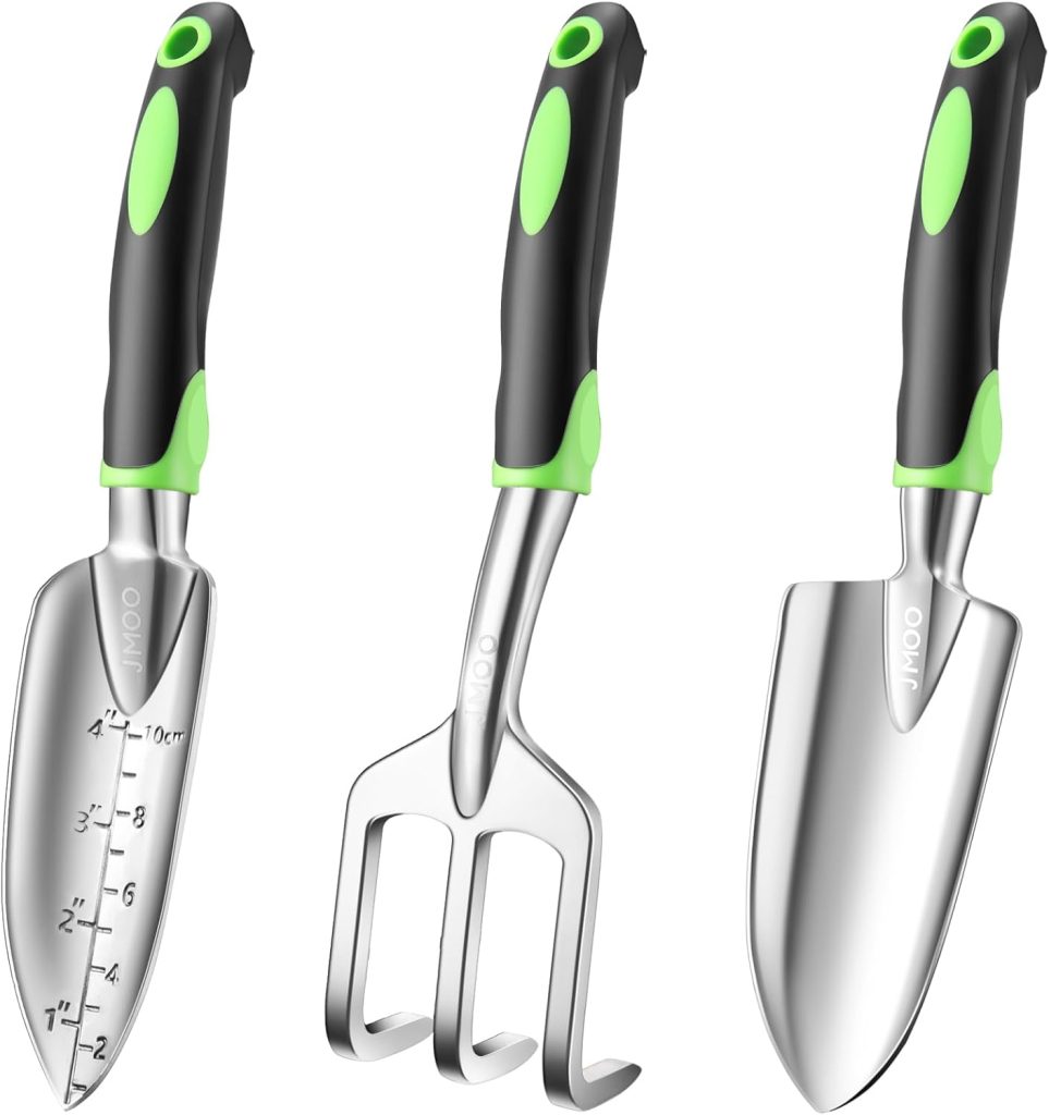 Garden Tools, 8-Piece Garden Tool Set with Non-Slip Ergonomic Handles, Lightweight Aluminum Alloy Rust-Proof Durable Gardening Hand Tools, Ideal Gardening Tools Gifts for Women and Men Garden Tools, 8-Piece Garden Tool Set with Non-Slip Ergonomic Handles, Lightweight Aluminum Alloy Rust-Proof Durable Gardening Hand Tools, Ideal Gardening Tools Gifts for Women and Men