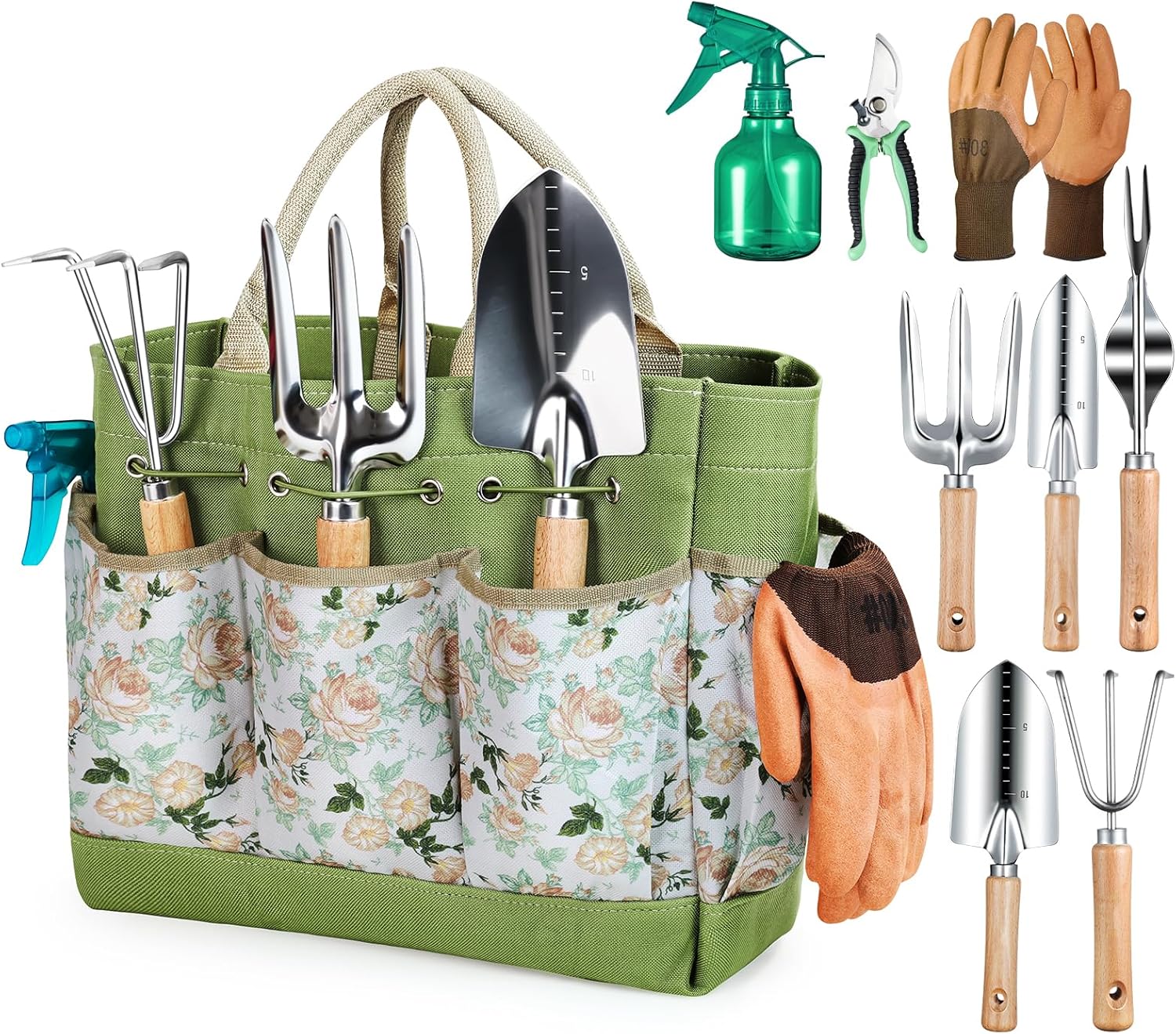 Gardening Tools 9-Piece Heavy Duty Review