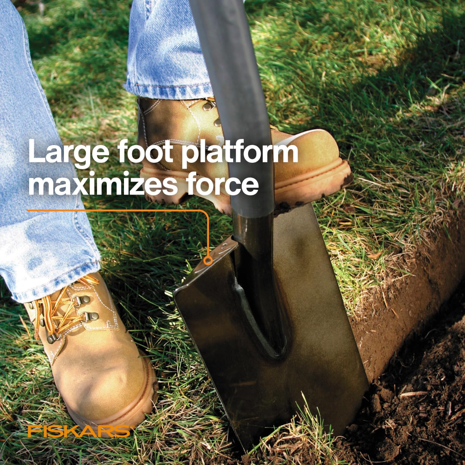 Fiskars 46″ Spade Garden Shovel Review