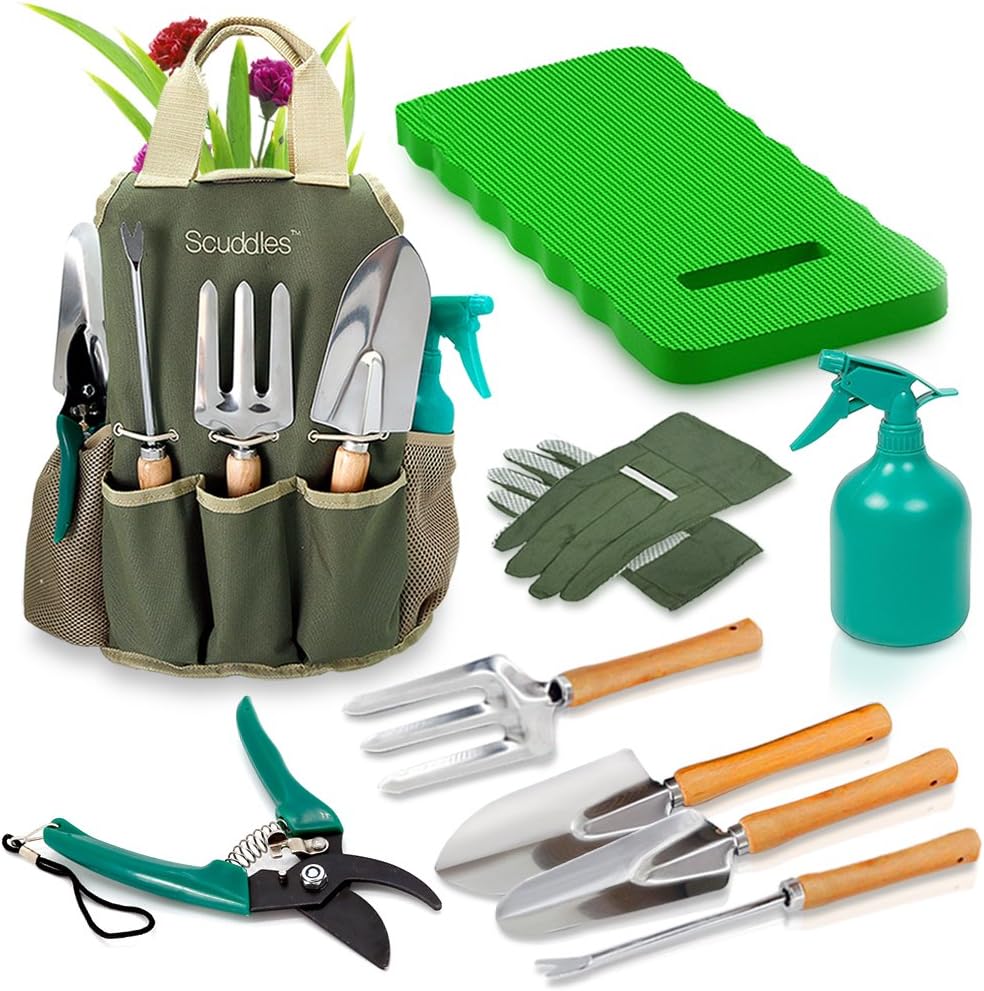 Gardening Tools for Women Stainless Steel Gardening Tools - Gardening Kit Garden Tools for Women Includes Shovel Trowel Fork Rake Gardening Gloves Perfect Gardening Gifts Gardening Tools for Women Stainless Steel Gardening Tools - Gardening Kit Garden Tools for Women Includes Shovel Trowel Fork Rake Gardening Gloves Perfect Gardening Gifts