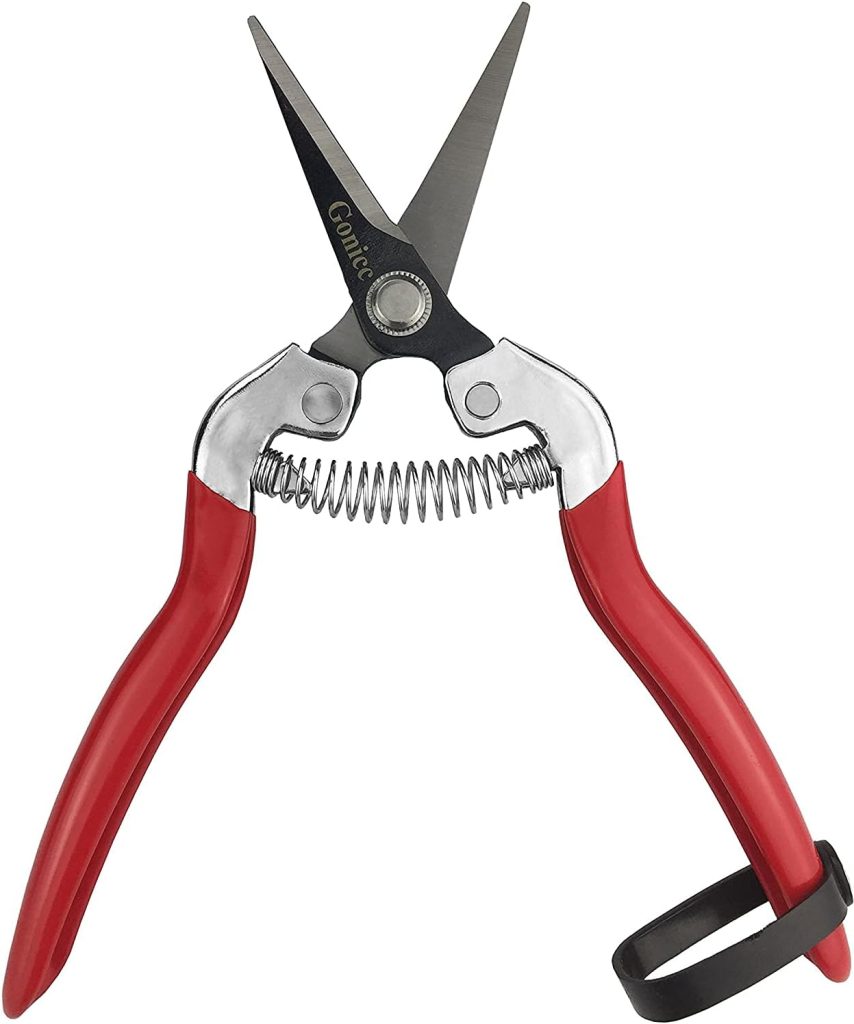 gonicc 8 Professional Premium Titanium Bypass Pruning Shears (GPPS-1003), Hand Pruners, Garden Clippers.