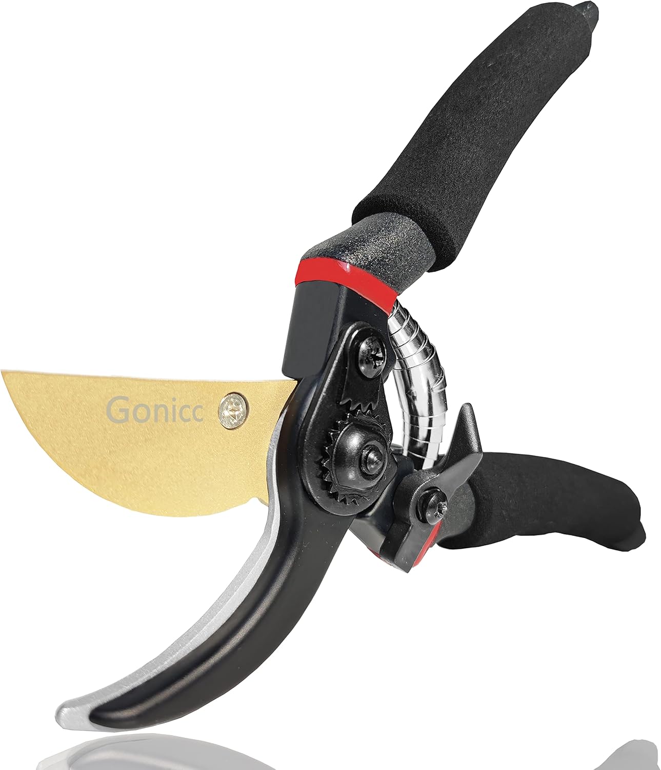 gonicc 8″ Professional Premium Titanium Bypass Pruning Shears review