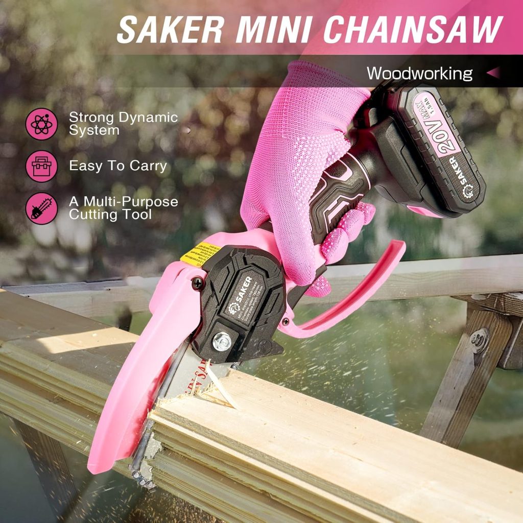 Saker Mini Chainsaw,Portable Electric Chainsaw Cordless,Small Handheld Chain Saw Pruning Shears Chainsaw for Tree Branches,Courtyard and Garden Saker Mini Chainsaw,Portable Electric Chainsaw Cordless,Small Handheld Chain Saw Pruning Shears Chainsaw for Tree Branches,Courtyard and Garden